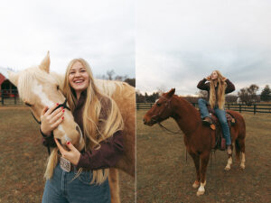 Loudoun County senior portrait photographer