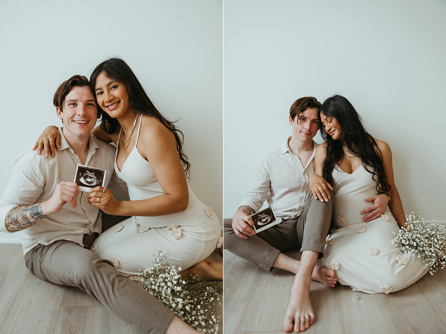 Aldie maternity studio photographer