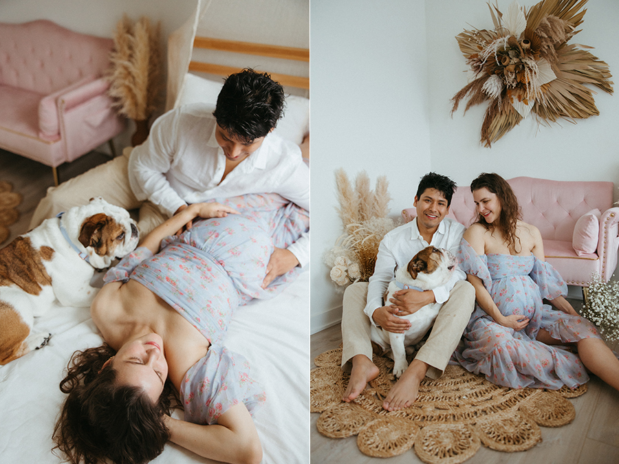 Aldie maternity & pet studio photographer