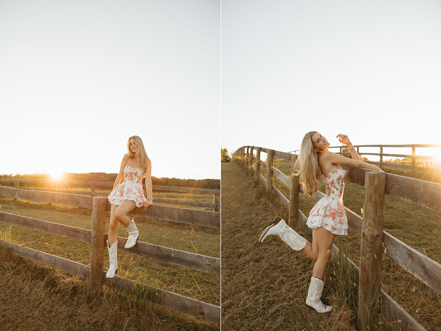 Leesburg senior portrait photographer