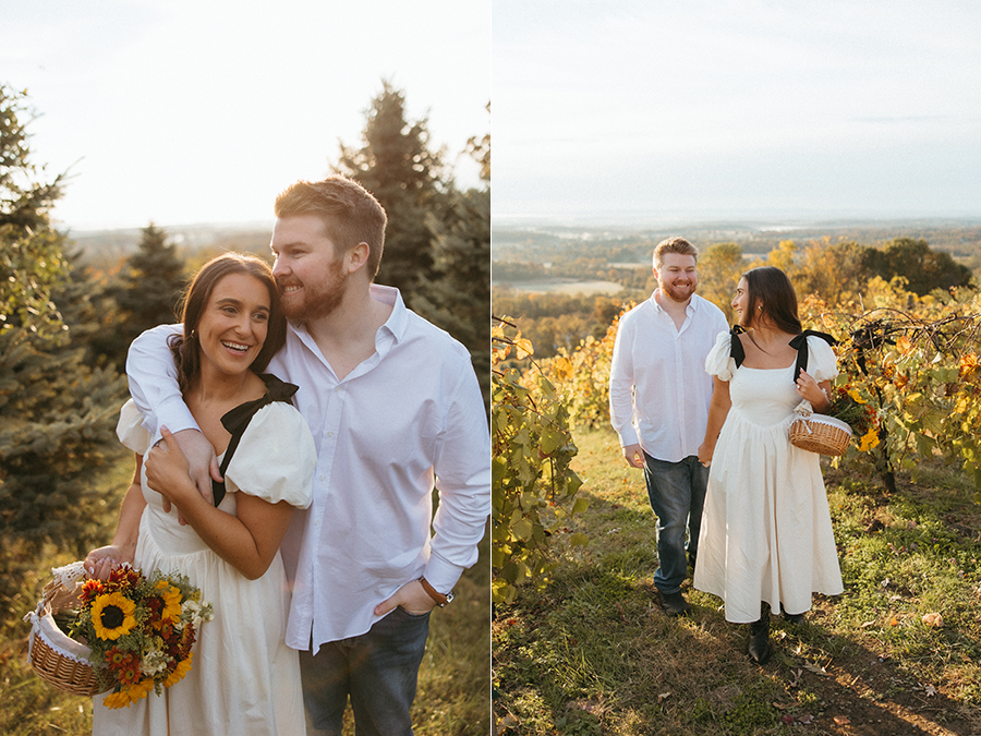 Bluemont Virginia engagement photographer