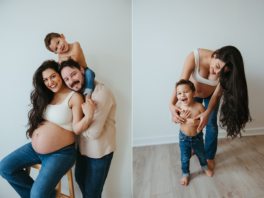 Aldie studio maternity photographer