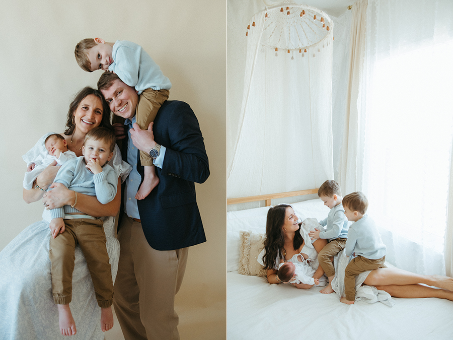 NOVA newborn studio photographer