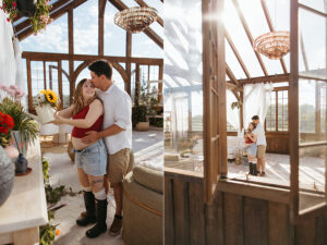 Sterling Hills Farm Greenhouse Maternity Photographer