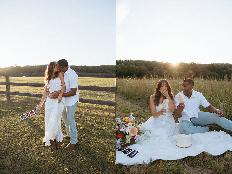 virginia maternity announcement photographer