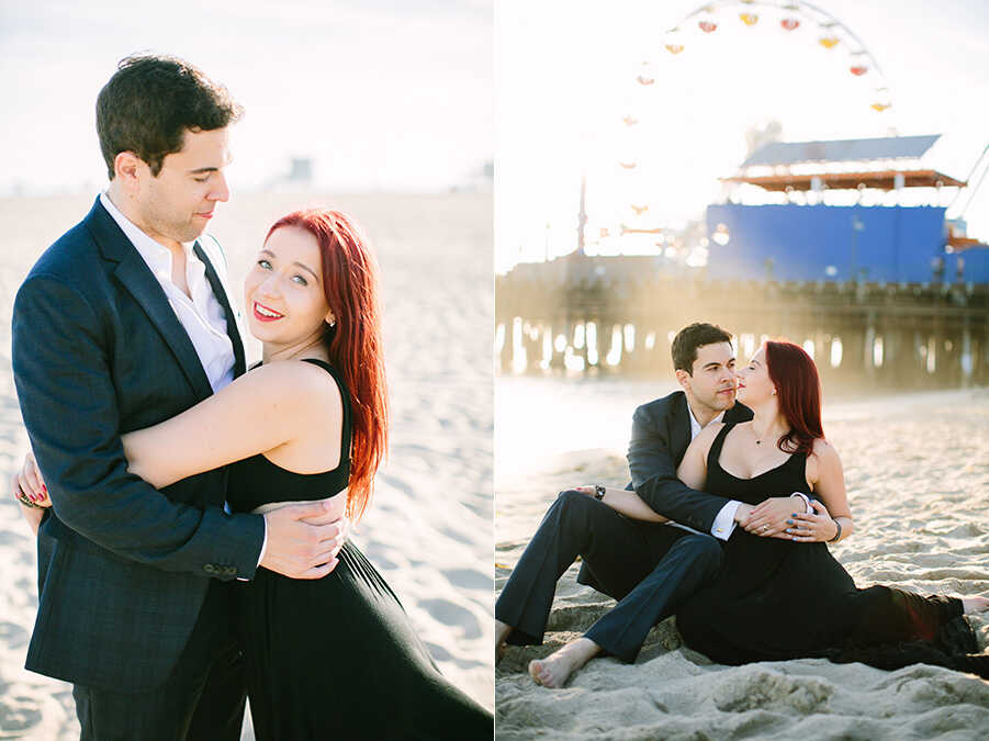 Santa Monica couples photographer