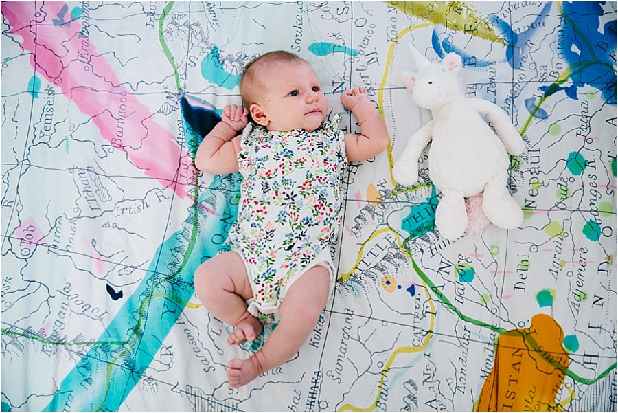 Evangeline week four | Santa Monica baby photographer