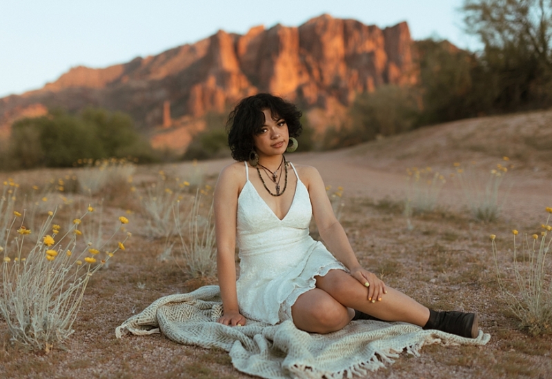 Mya | Phoenix senior portrait photographer