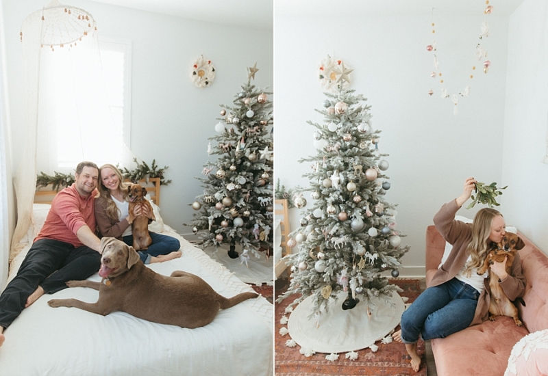 T family | Queen Creek Christmas mini session