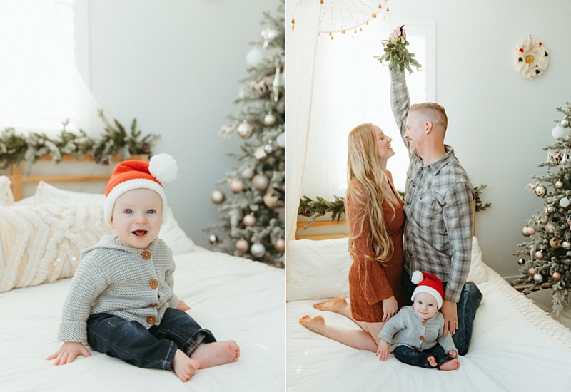 P family | Queen Creek Christmas mini session